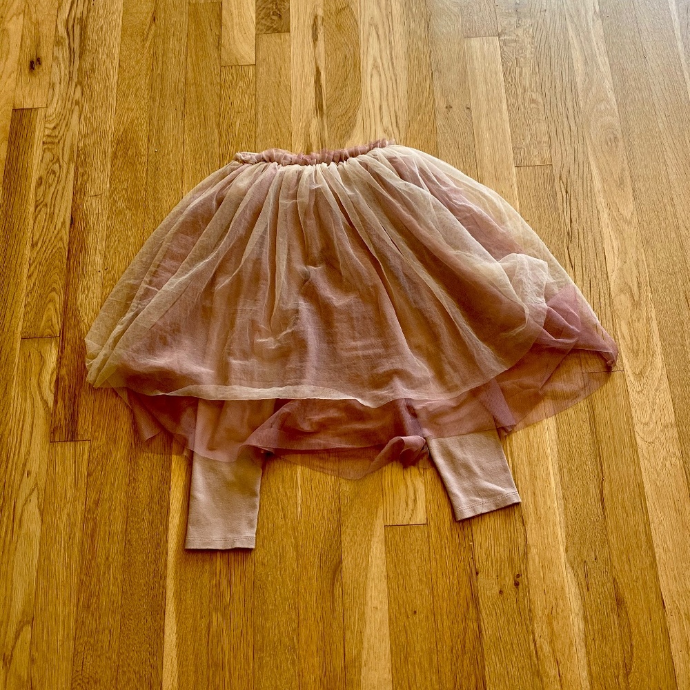 Zara Ballet Skirt with Attached Leggings